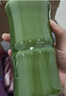 乾唐軒【送人禮物】活瓷杯大竹報平安水杯茶杯竹節(jié)陶瓷杯子330ml 耀州綠330ml 曬單實拍圖