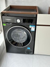 西門子（SIEMENS）iQ300 曜石黑系列10公斤滾筒洗衣機全自動 智能除漬 變頻節(jié)能 防過敏 除菌洗  U20W 家電國家補貼 曬單實拍圖