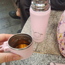 【京東物流】316不銹鋼保溫杯女時(shí)尚簡(jiǎn)約大容量學(xué)生水杯 吊帶保溫杯粉色 500ml 1個(gè) 曬單實(shí)拍圖