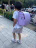 coulomb庫侖日本小學(xué)生書(shū)包兒童一到六年級雙肩包減負護脊 糖果紫色 曬單實(shí)拍圖