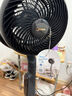 美的（Midea）【暴風(fēng)循環(huán)】空氣循環(huán)扇大風(fēng)量搖頭電風(fēng)扇家用臺式落地扇輕音臥室節能小風(fēng)扇柔風(fēng)輕羽扇 FGA24TQ 曬單實(shí)拍圖