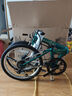 大行（DAHON）D6折疊自行車(chē)20英寸6速入門(mén)級折疊車(chē)成人學(xué)生通勤休閑單車(chē)KBC061 墨綠色 曬單實(shí)拍圖