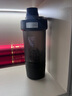 樂扣樂扣（LOCK&LOCK）搖搖杯580mL+170mL儲存盒塑料杯運動健身水杯 黑色 曬單實拍圖