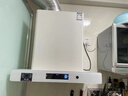 櫻花雪白色T型吸油煙機小尺寸600/700mm公寓出租房頂吸式抽油煙機大吸力家用煙機燃氣灶灶具消毒三件套 【700mm二件套】煙機+5.2KW鴛鴦定時(shí)猛火灶 天然氣 曬單實(shí)拍圖