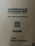 美旅（AMERICAN TOURISTER）條紋設(shè)計行李箱輕便耐用拉桿箱大容量密碼鎖旅行箱20英寸登機(jī)箱 黑色 TX8 09001 20英寸 曬單實(shí)拍圖