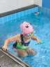 速比濤（Speedo）兒童泳衣經(jīng)典競速訓練抗氯柔軟貼合時(shí)尚連體泳衣女童 海藍/藍 26 曬單實(shí)拍圖