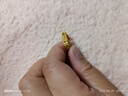 周大福 滿天星蛇肚開口戒黃金戒指(工費(fèi)120)約3.25g EOF187七夕 曬單實(shí)拍圖