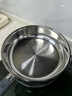 雙立人（ZWILLING） 平底鍋無(wú)涂層煎鍋抗黃不銹鋼牛排鍋通用SILVER銀光系列 26cm 曬單實(shí)拍圖
