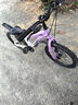 鳳凰兒童自行車兒童山地學(xué)生車小孩單車帶輔助輪3-6-10-12歲小中大童 烏梅紫丨單速輻條輪+雙碟剎+禮包 18寸 曬單實(shí)拍圖
