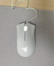 雷蛇（Razer）煉獄蝰蛇標準版有線鼠標 人體工學  電競游戲 右手通用型 吃雞/LOL/CS GO游戲鼠標 白色 曬單實拍圖