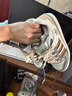 adidas FORUM LOW CL低幫休閑籃球板鞋男女阿迪達斯三葉草   氧化綠/柔和棕/漢玉白   40 曬單實(shí)拍圖