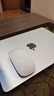 犀狼【2025新款】適配apple/蘋果鼠標無線藍牙辦公靜音Magic妙控三代MacBook筆記本電腦air/ipad可充電 【官方白】1:1全功能｜原裝妙控手勢 適用MagicalMouse二三代無 曬單實拍圖