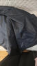 羽絨服面料布料高檔新款三防 防水防污防絨同款派克服沖鋒衣 深灰色 1米 曬單實(shí)拍圖