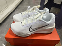 耐克（NIKE）DOWNSHIFTER 13女子公路專業(yè)跑步鞋秋季透氣緩震FD6476 100白/金屬銀/黑/帆白/隊(duì)紅 38 曬單實(shí)拍圖