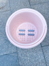 JCZS德國品牌兒童泡腳桶小孩過(guò)小腿專(zhuān)用按摩洗腳盆家用加厚保溫寶寶足浴療神器 德國少女粉【黑科技3層保溫】保溫蓋 曬單實(shí)拍圖