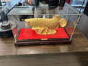 京城世家黃金金龍魚(yú)擺件客廳招財辦公室酒柜高端大氣裝飾品喬遷開(kāi)業(yè)禮品 招財金龍魚(yú)特大大號 曬單實(shí)拍圖