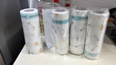 LYNN 懶人抹布抽取式25*25cm吸油吸水廚房紙巾一次性抹布洗碗巾200撕 曬單實(shí)拍圖