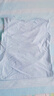 ELLE法式藍(lán)色鏈條優(yōu)雅無(wú)袖T恤女2025夏新款收腰小眾休閑短袖上衣 藍(lán)色 L 曬單實(shí)拍圖