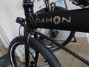大行（DAHON）20寸大行折疊自行車20變速雙牙盤鋁合金車架前后線碟剎單車KBA005 黑色【BA接頭+油碟】 曬單實拍圖