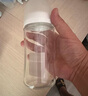 貝親（Pigeon）玻璃奶瓶寬口徑防脹氣240ml M號奶嘴 3月+ AA187  曬單實拍圖