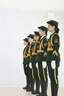 國旗班儀仗隊服裝中學(xué)生國旗護衛隊禮服套裝學(xué)校護旗升旗儀式服飾 綠色男款十五件套 175 男款175適合130-145斤 曬單實(shí)拍圖