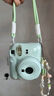 INSTAX富士instax立拍立得 一次成像相機 mini12（mini11升級款）薄荷綠 曬單實拍圖