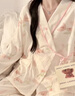莫代爾孕婦睡衣女春秋季懷孕期云朵棉可調(diào)節(jié)薄款待產(chǎn)和服月子服產(chǎn)后夏 C614 杏色郁金香 套裝 [褲腰可調(diào) L (100-130斤) 曬單實拍圖