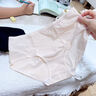 都市麗人【A類嬰兒棉】女士內(nèi)褲女全純棉10A抑菌中腰無痕不夾臀女生三角褲 曬單實(shí)拍圖