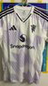 阿迪達斯 （adidas）男 足球系列 MUFC A JSY 曼聯(lián)球迷版客場(chǎng)短袖JI7423白色L 曬單實(shí)拍圖