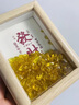 創(chuàng)意擺件天然水晶相框擺件招財納福好寓意辦公室客廳書房桌臺擺件 發(fā)財【黃 水 晶】 曬單實拍圖