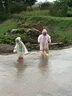 甜甜仔兒童雨衣幼兒男女童防水全身幼兒園防雨服小童女孩3-6歲寶寶雨披 曬單實(shí)拍圖