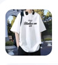 塵行者美式重磅短袖t恤男純棉夏季寬松上衣服五分半袖學(xué)生ins潮牌打底衫 【暢銷(xiāo)版 230G短T】T632白色 S 曬單實(shí)拍圖