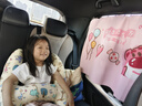 迪加倫兒童車載睡覺神器后排汽車抱枕小孩長(zhǎng)途坐車枕頭安全帶防勒脖 曬單實(shí)拍圖