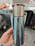TAIC太可鈦度鈦杯子純鈦保溫杯大容量保冷水杯鈦茶杯生日禮物送禮 Pro瀚海藍420ml帶濾網(wǎng)（新款） 曬單實拍圖