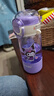 PBKC兒童水杯小學(xué)生專(zhuān)用庫洛米雙飲杯tritan吸管水壺男女飲用夏季杯子 吸管+直飲】三麗·鷗庫洛米 420ml 曬單實(shí)拍圖