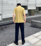 吉普（JEEP）美國正品高端純棉休閑褲春秋季男士修身直筒寬松商務(wù)長褲子中青年 藏藍(lán)色 常規(guī) 【官方正品】 33 【適合150斤左右】 曬單實(shí)拍圖