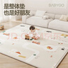 BG-BABYGO整體爬爬墊XPE嬰兒防摔爬行墊兒童寶寶家用加厚地墊 200*180*2cm 曬單實(shí)拍圖