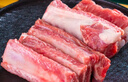 壹號土黑豬新鮮土豬豬肉梅花肉五花肉排骨里脊肉慢養(yǎng)300天（凈重1500g） 排骨 1500g（通排） 曬單實拍圖