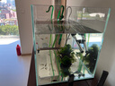 BESSN貝森金晶五線超白玻璃魚(yú)缸客廳裸缸家用水草溪流缸6mm50*30*35cm 曬單實(shí)拍圖