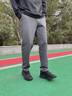 斯凱奇（Skechers）輕奇系列|跑步鞋夏季男款透氣厚底運(yùn)動休閑鞋網(wǎng)面跑步鞋894220 全黑色/BBK 43 曬單實(shí)拍圖