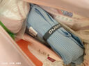 李寧（LI-NING）游泳毛巾吸水巾溫泉沙灘運(yùn)動(dòng)健身旅游成人浴巾9213藍(lán)色  曬單實(shí)拍圖