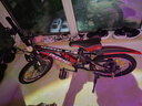 鳳凰（Phoenix）兒童自行車山地車男女學(xué)生腳踏車6-12歲童車 霸道 黑紅色 18寸 曬單實(shí)拍圖