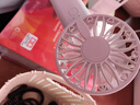 愛(ài)尚佳手持小風(fēng)扇迷你裝電池戶(hù)外手拿隨身便攜式大風(fēng)力電池辦公室學(xué)生桌面宿舍臺式小電扇吹風(fēng)裝電池風(fēng)扇 手持風(fēng)扇+4節5號電池-珍珠白 曬單實(shí)拍圖