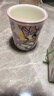 迪士尼正版陶瓷杯水杯冰淇淋杯蛋糕杯馬克杯新款精致女生冷飲杯 大號黛絲 曬單實(shí)拍圖