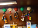 八海鳥(niǎo)多巴胺圓球吸盤(pán)掛鉤浴室免打孔強力承重廚房門(mén)后真空無(wú)痕粘鉤 曬單實(shí)拍圖