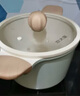 炊大皇 湯鍋不粘鍋 輔食鍋陶瓷不粘泡面煲湯鍋22cm 磁爐通用青瓷QC22TG 曬單實拍圖