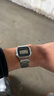 卡西歐（CASIO） 經(jīng)典小金表小方塊電子表防水時(shí)尚百搭男女表 A158WA-1 曬單實(shí)拍圖