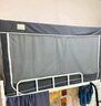 南極人（home）大學(xué)生宿舍床簾蚊帳加密三開(kāi)門(mén)宿舍遮光床簾上鋪下鋪寢室床幔蚊帳 Q-深灰 寬0.9m*長(zhǎng)1.9m*高1.1m上鋪用 曬單實(shí)拍圖