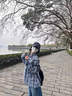OEMG  藍(lán)色少年感格紋襯衫男士秋季潮牌美式休閑長袖古巴領(lǐng)情侶衣外套 淺藍(lán)色 XL [建議110-130斤] 曬單實(shí)拍圖