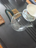 禾器怡然茶海鷹嘴公杯純手工高檔家用公道杯和器高硼硅耐熱玻璃玻璃杯 怡然茶海 墨綠色 400ml 曬單實(shí)拍圖
